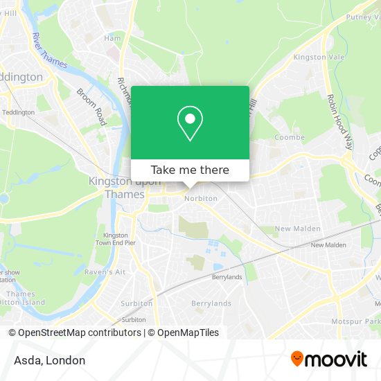 Asda map