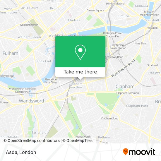 Asda map