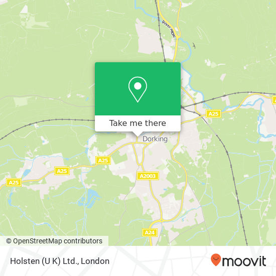 Holsten (U K) Ltd. map