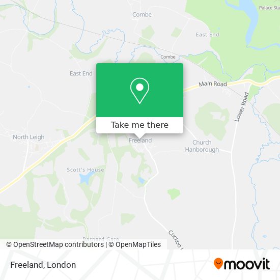 Freeland map