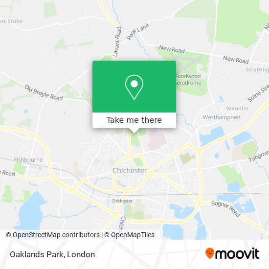 Oaklands Park map