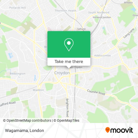 Wagamama map