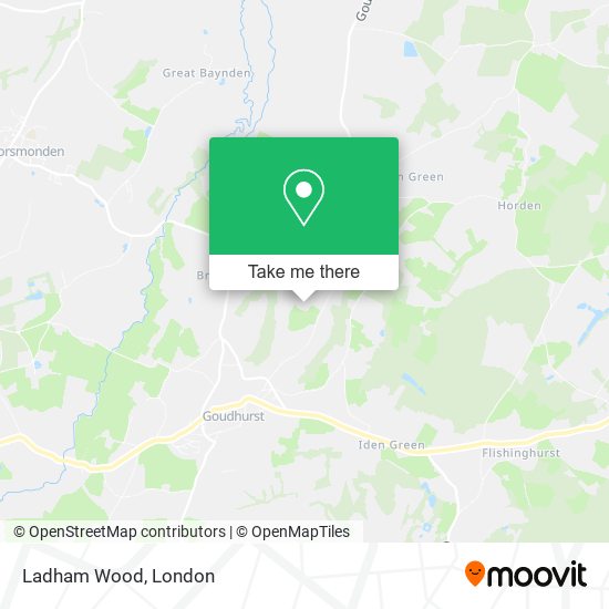 Ladham Wood map