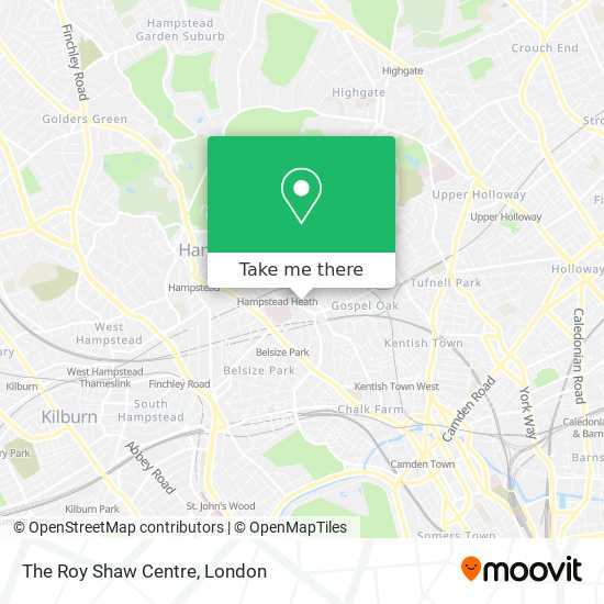 The Roy Shaw Centre map