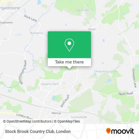 Stock Brook Country Club map