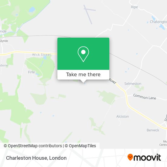 Charleston House map