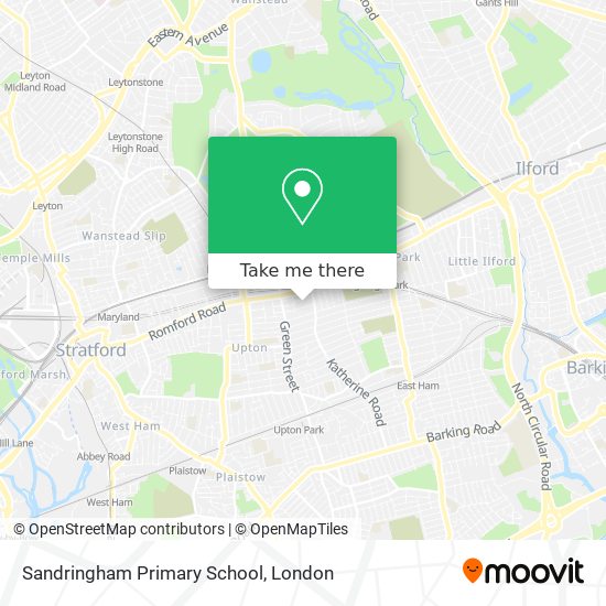 Sandringham Primary School map