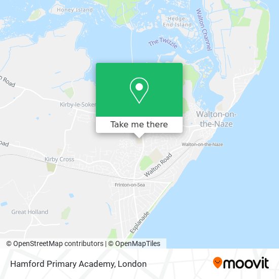Hamford Primary Academy map