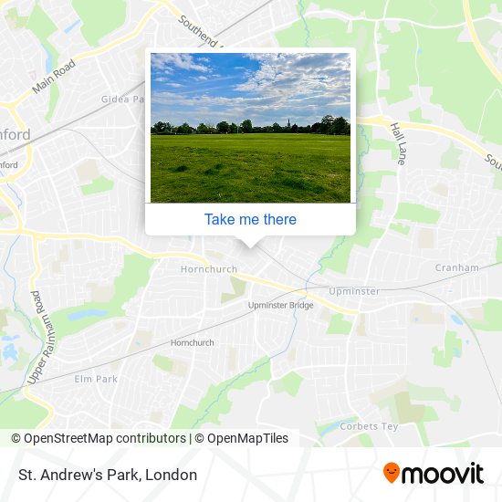 St. Andrew's Park map
