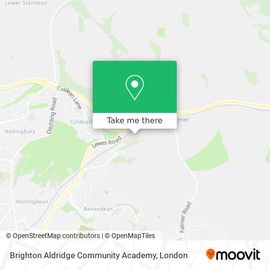 Brighton Aldridge Community Academy map