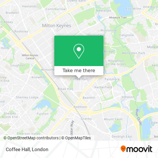 Coffee Hall map