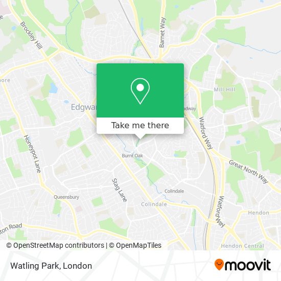 Watling Park map