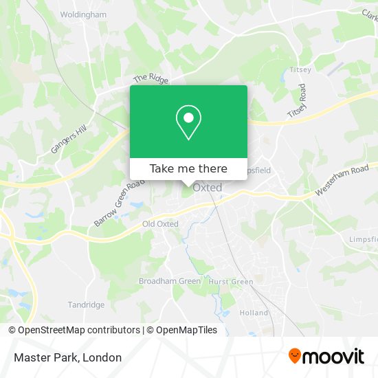 Master Park map