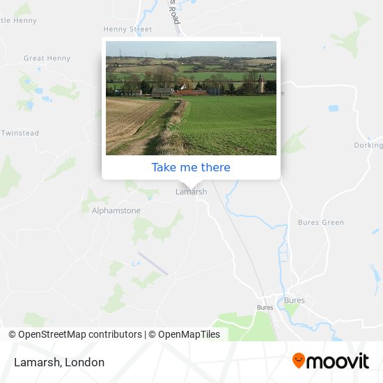 Lamarsh map