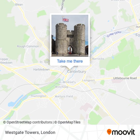 Westgate Towers map