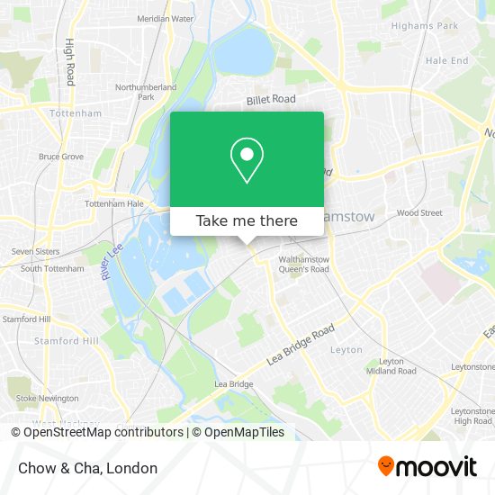 Chow & Cha map
