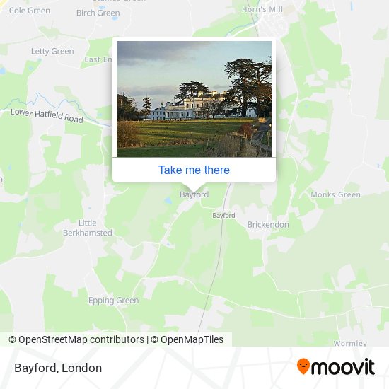 Bayford map