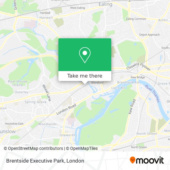 Brentside Executive Park map