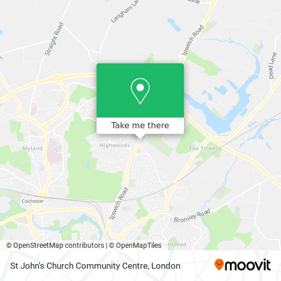 St John's Church Community Centre map