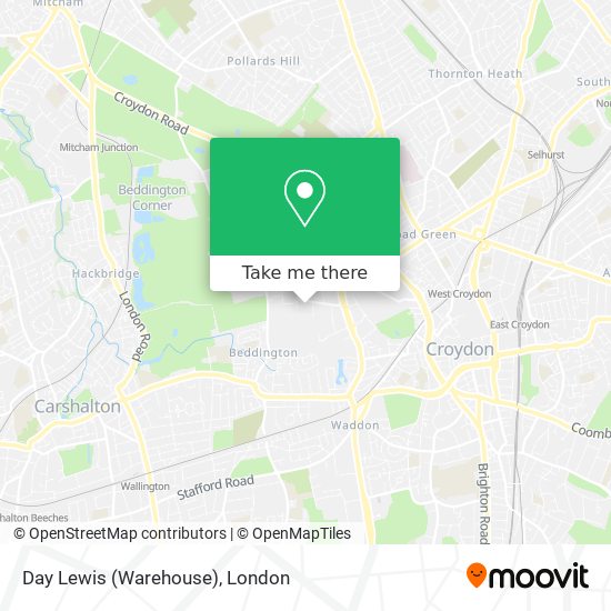 Day Lewis (Warehouse) map