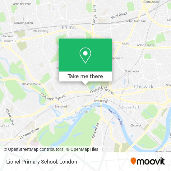 Lionel Primary School map