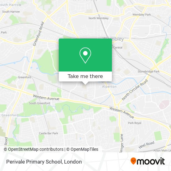 Perivale Primary School map