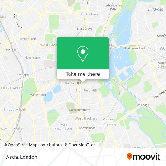 Asda map