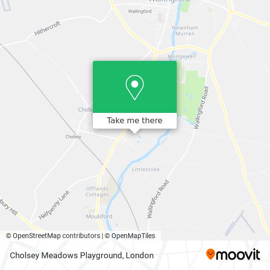 Cholsey Meadows Playground map