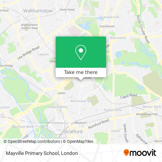 Mayville Primary School map