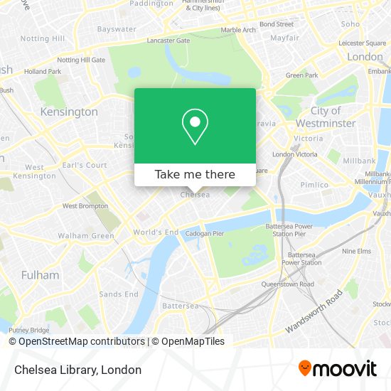 Chelsea Library map