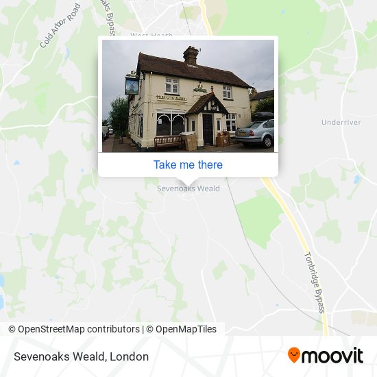 Sevenoaks Weald map