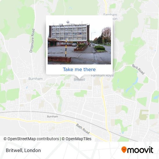 Britwell map