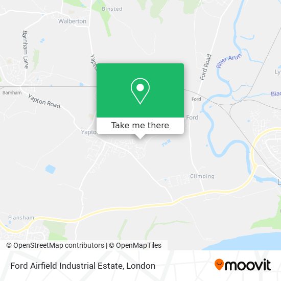 Ford Airfield Industrial Estate map