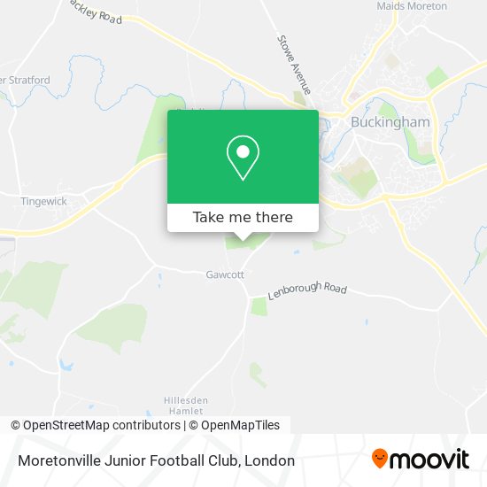 Moretonville Junior Football Club map