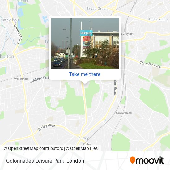 Colonnades Leisure Park map