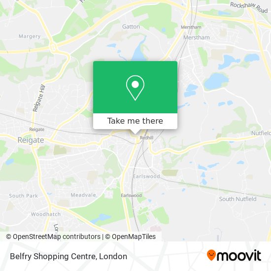 Belfry Shopping Centre map