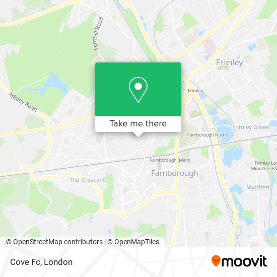 Cove Fc map