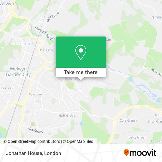 Jonathan House map