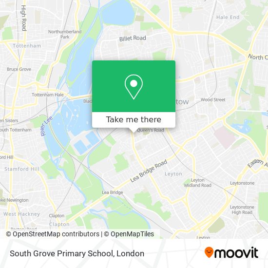 South Grove Primary School map