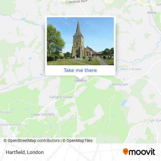 How to get to Isfield in Wealden by Bus or Train?