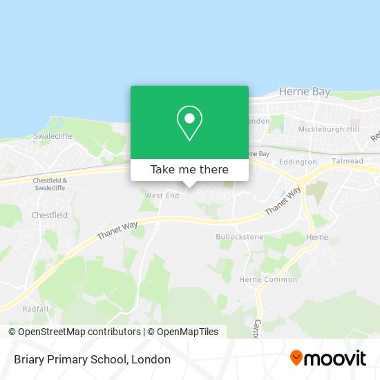 Briary Primary School map