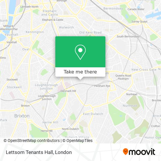 Lettsom Tenants Hall map