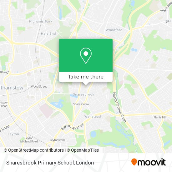 Snaresbrook Primary School map