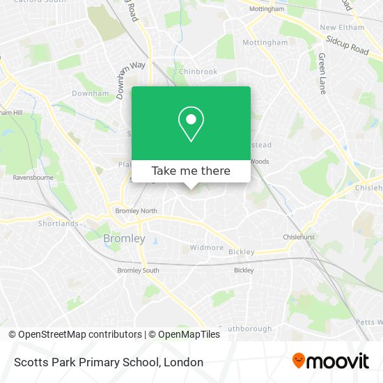 Scotts Park Primary School map