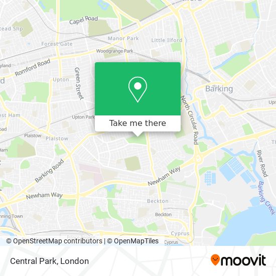 Central Park map