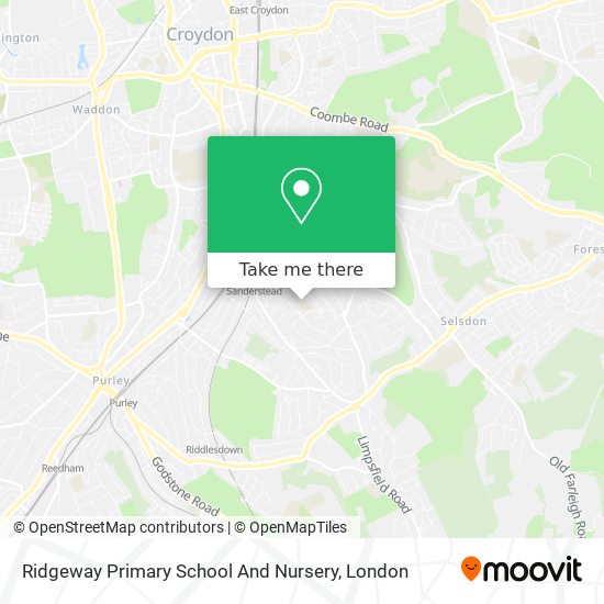 Ridgeway Primary School And Nursery map