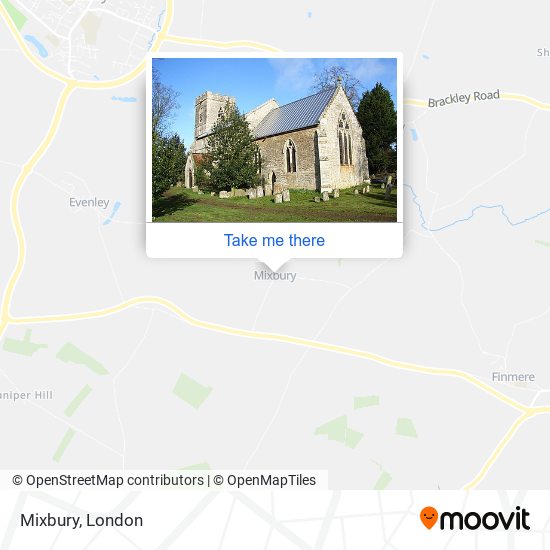 Mixbury map