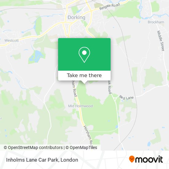 Inholms Lane Car Park map