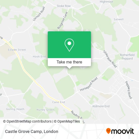 Castle Grove Camp map