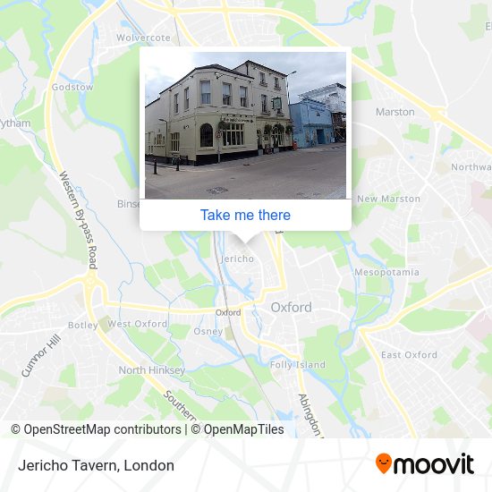 How to get to Jericho Tavern in Oxford by bus or train?